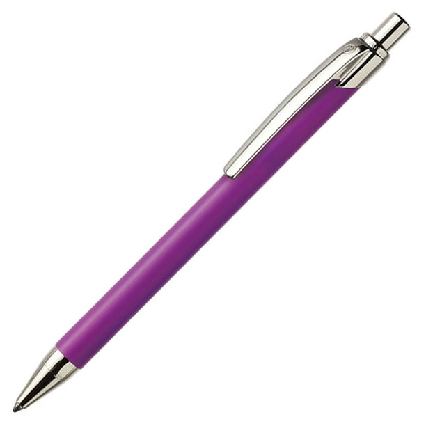 Dark Purple Ballograf Ballpoint Pen Rondo Soft Rubber Surface 108-40